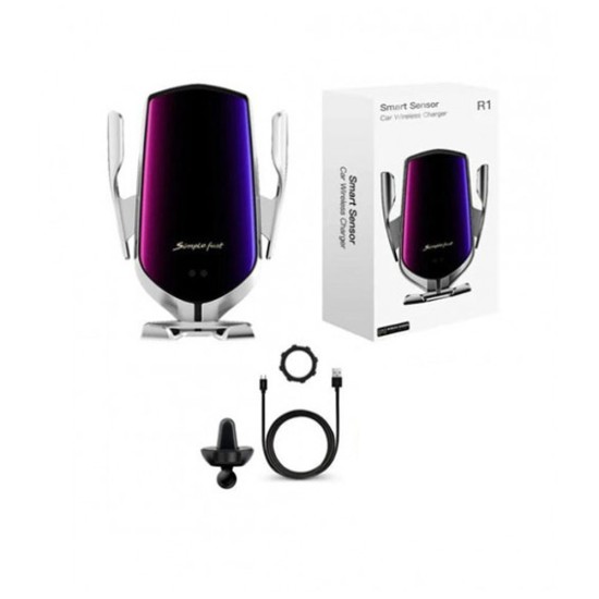 SMART SENSOR CAR WIRELESS CHARGER R1 SILVER SMART SENSOR CAR WIRELESS CHARGER R1 SILVER